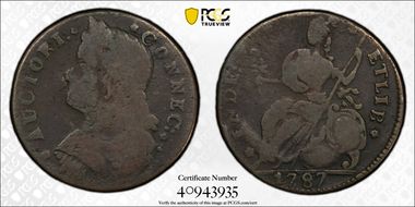 1787 CT 1/2P INDE over IODE, M 33.2-Z.22 VG10BN