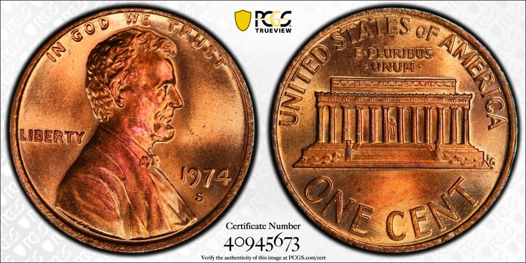 Cert 40945673 - Coin Image