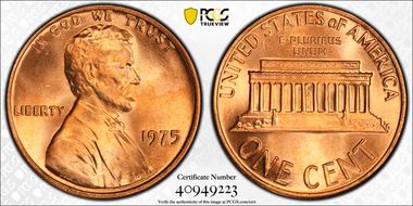 1975 1C MS67RD