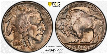 1936-S 5C MS66