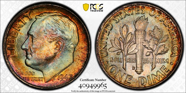 Cert 40949965 - Coin Image