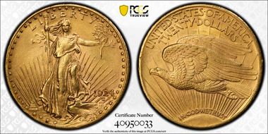 1924 $20 MS63