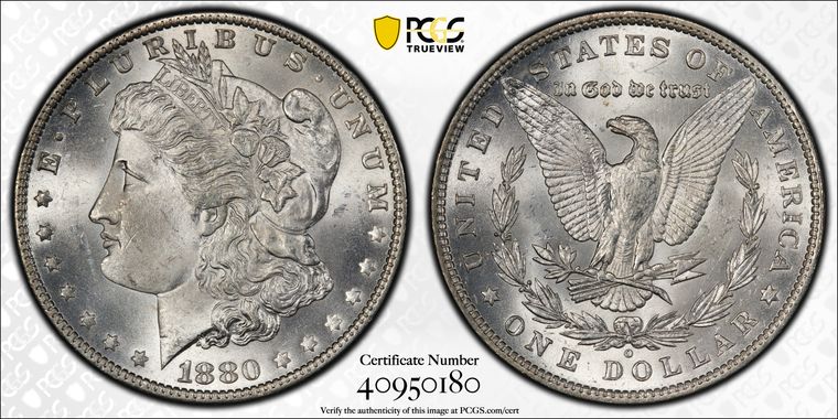 Cert 40950180 - Coin Image