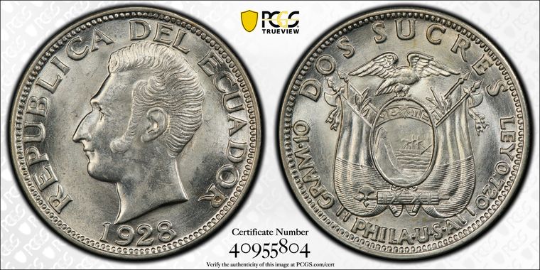 Cert 40955804 - Coin Image