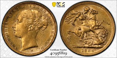 1884-M Sov S-3857E No BP AU58
