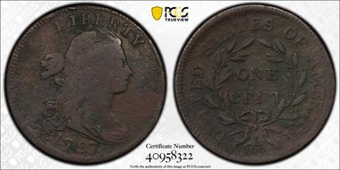 1797 1C Reverse of 1795 N1BN