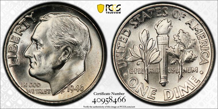 Cert 40958466 - Coin Image