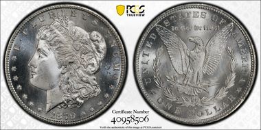 1879-S $1 MS67+