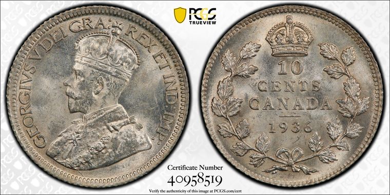 Cert 40958519 - Coin Image