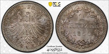 1866 Kreuzer MS68
