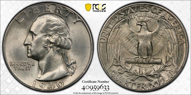 Cert 40959633 - Coin Image