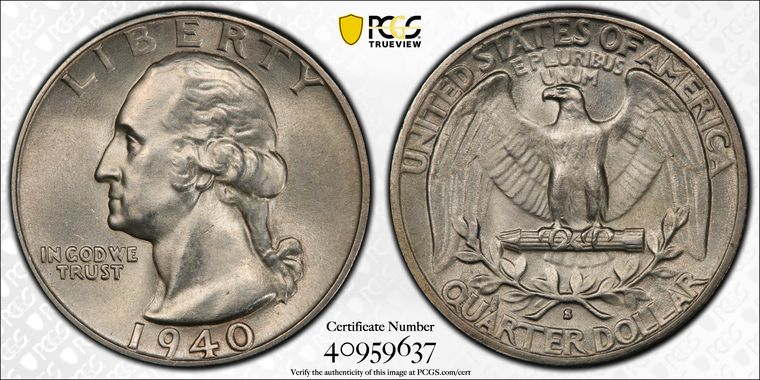Cert 40959637 - Coin Image