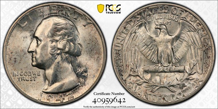 Cert 40959642 - Coin Image