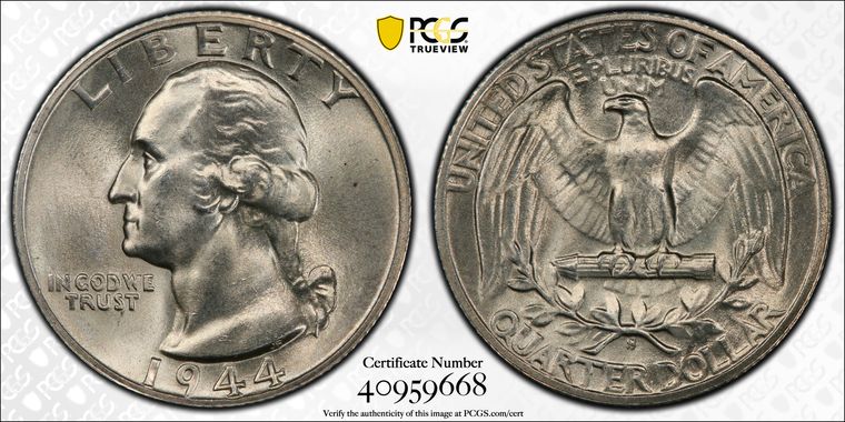 Cert 40959668 - Coin Image