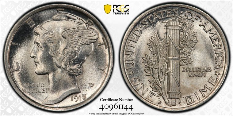 Cert 40961144 - Coin Image