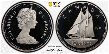 1981 10C PR69DCAM