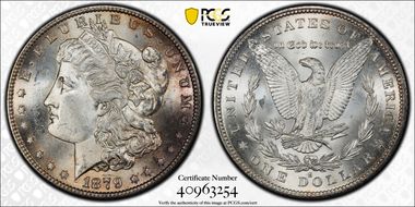 1879-S $1 MS65