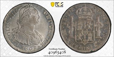 1808-L JP 8 R CAROLUS IIII Calico-928 MS62