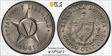 1961 5C MS65