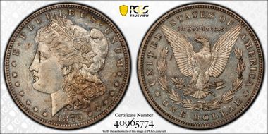 1879 $1 PR55