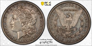 1899 $1 PR50