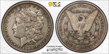 1900 $1 PR50