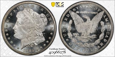 1885-CC $1 MS66DMPL