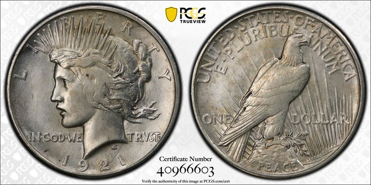 Cert 40966603 - Coin Image