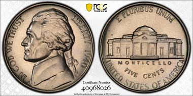 1940 5C Reverse of 1940 PR66