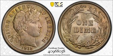 1915 10C MS65