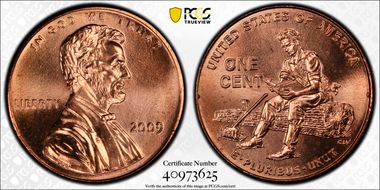 2009 1C Lincoln-Formative Years DDR, FS-801 MS66RD