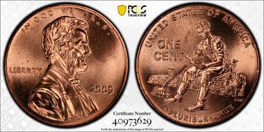 2009 1C Lincoln-Formative Years DDR, FS-801 MS66RD