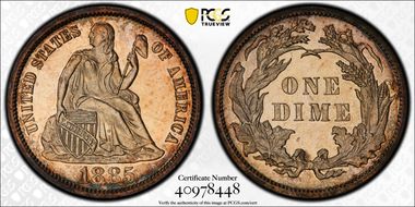 1885 10C PR63CAM