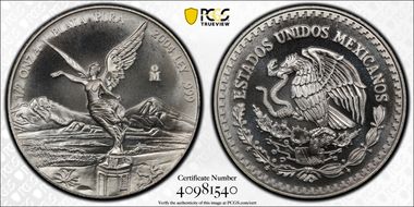 2004-Mo 1/2 oz Libertad Ag MS68