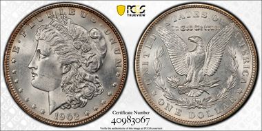 1902 $1 MS65