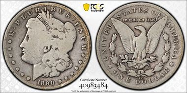 1890-CC $1 G6