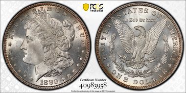 1880 $1 MS65