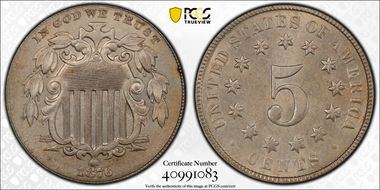1876 5C MS64