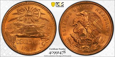 1964-Mo 20C KM-440 MS67RD