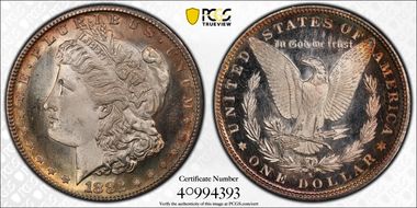 1882-S $1 MS67+ PL
