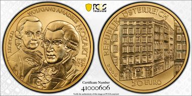 2006 € 50 Mozart MS70