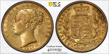 1847 Sov S-3852 AU55