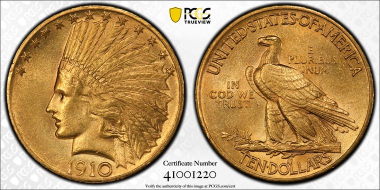 Cert 41001220 - Coin Image