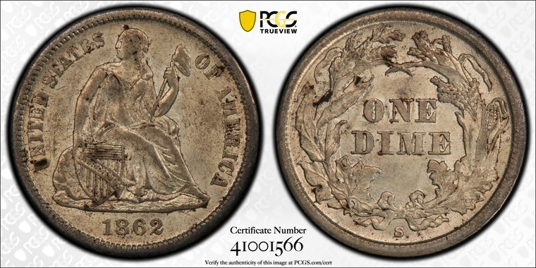 Cert 41001566 - Coin Image