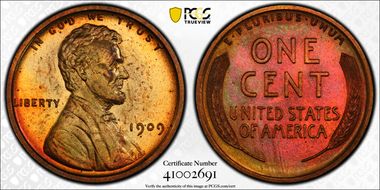 1909 1C Lincoln PR64+ RB