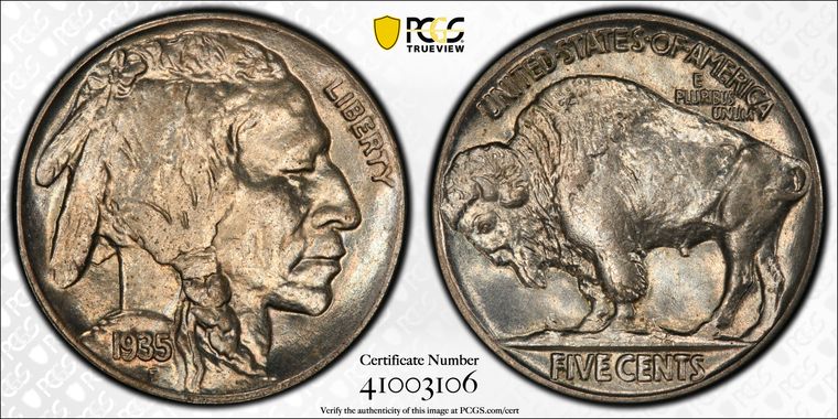 Cert 41003106 - Coin Image