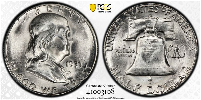 Cert 41003108 - Coin Image