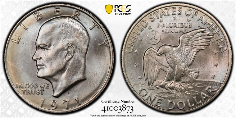 Cert 41003873 - Coin Image