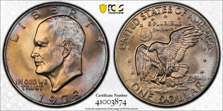 Cert 41003874 - Coin Image