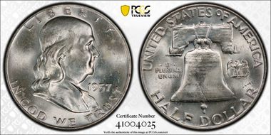 1957-D/D 50C RPM, FS-501 MS64